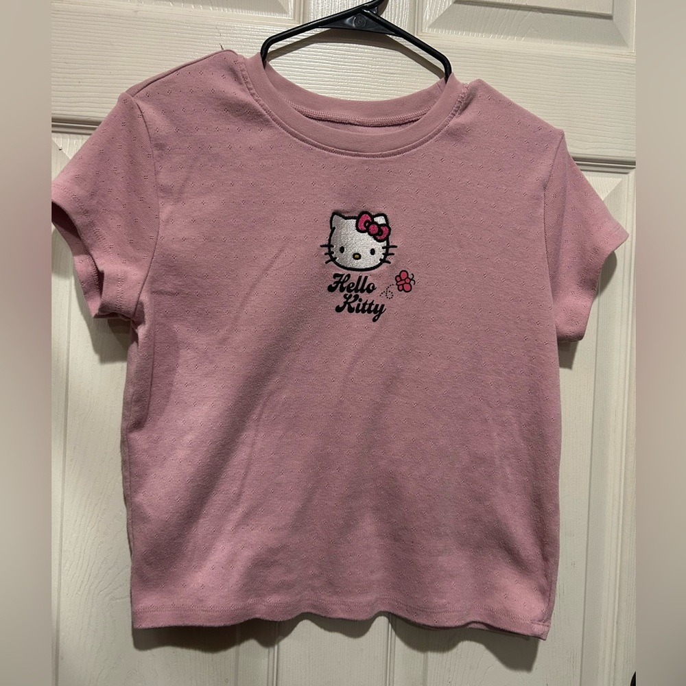 Hello Kitty Pink Short Sleeve Tee for Kids